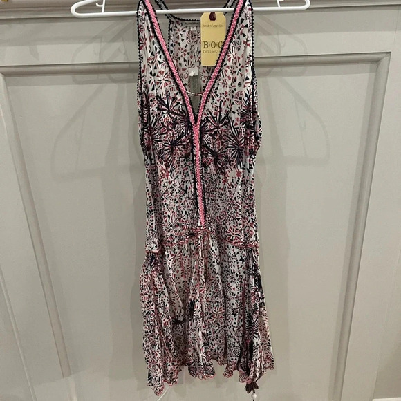 NWT Poupette St. Barth Nola Mini Dress size M - Picture 5 of 7